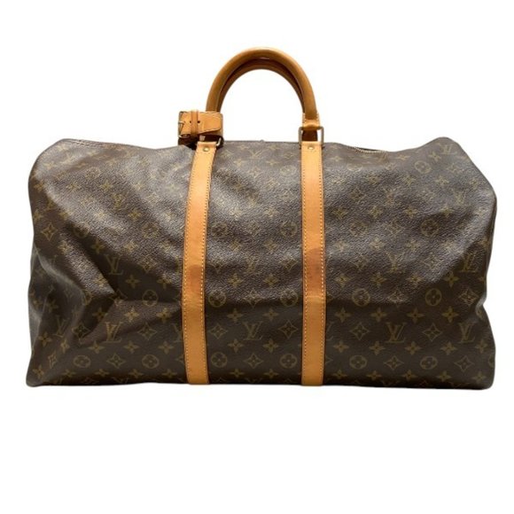 LOUIS VUITTON Brown Monogram Boston Bag - Picture 1 of 9